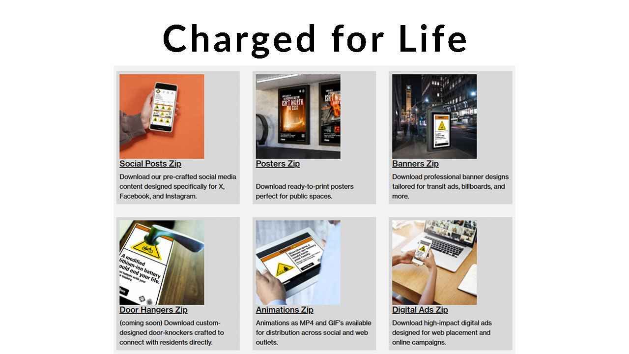 Charged for Life Resources