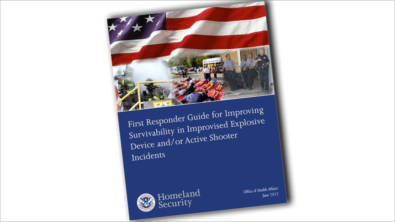 First Responder Guide For Improving Survivability In Improvised ...