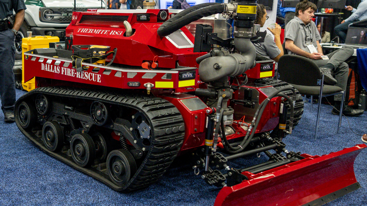 search and rescue remote operated dozer