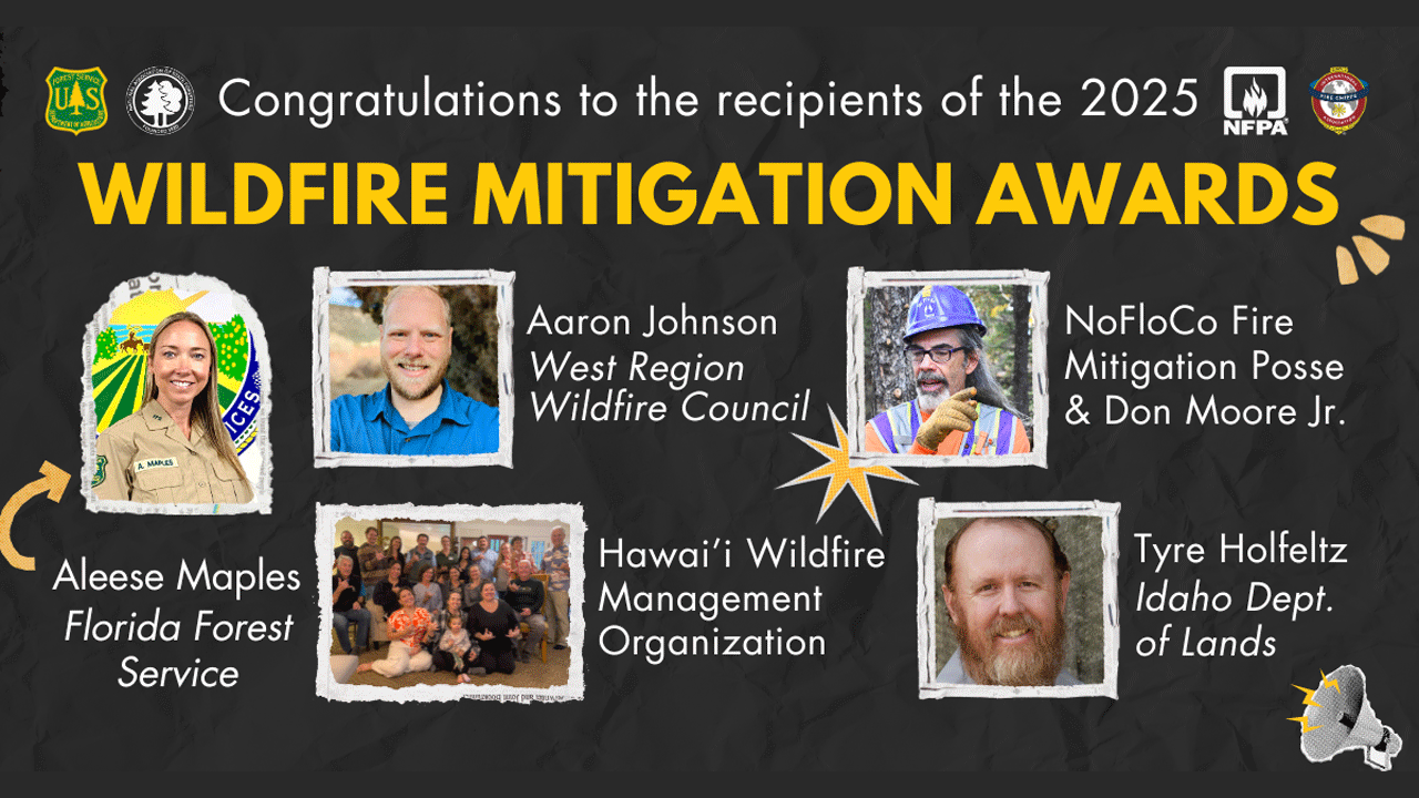 2025 Wildfire Mitigation Awards (WMAs)